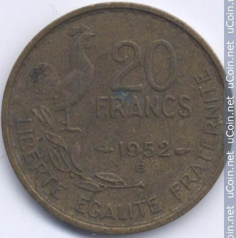 20 Franc  coin collectible - Main Image 2