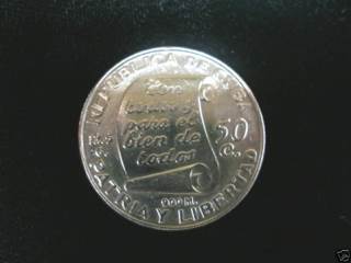 Cuba 50 Centavos Hose Marti  coin collectible - Main Image 1