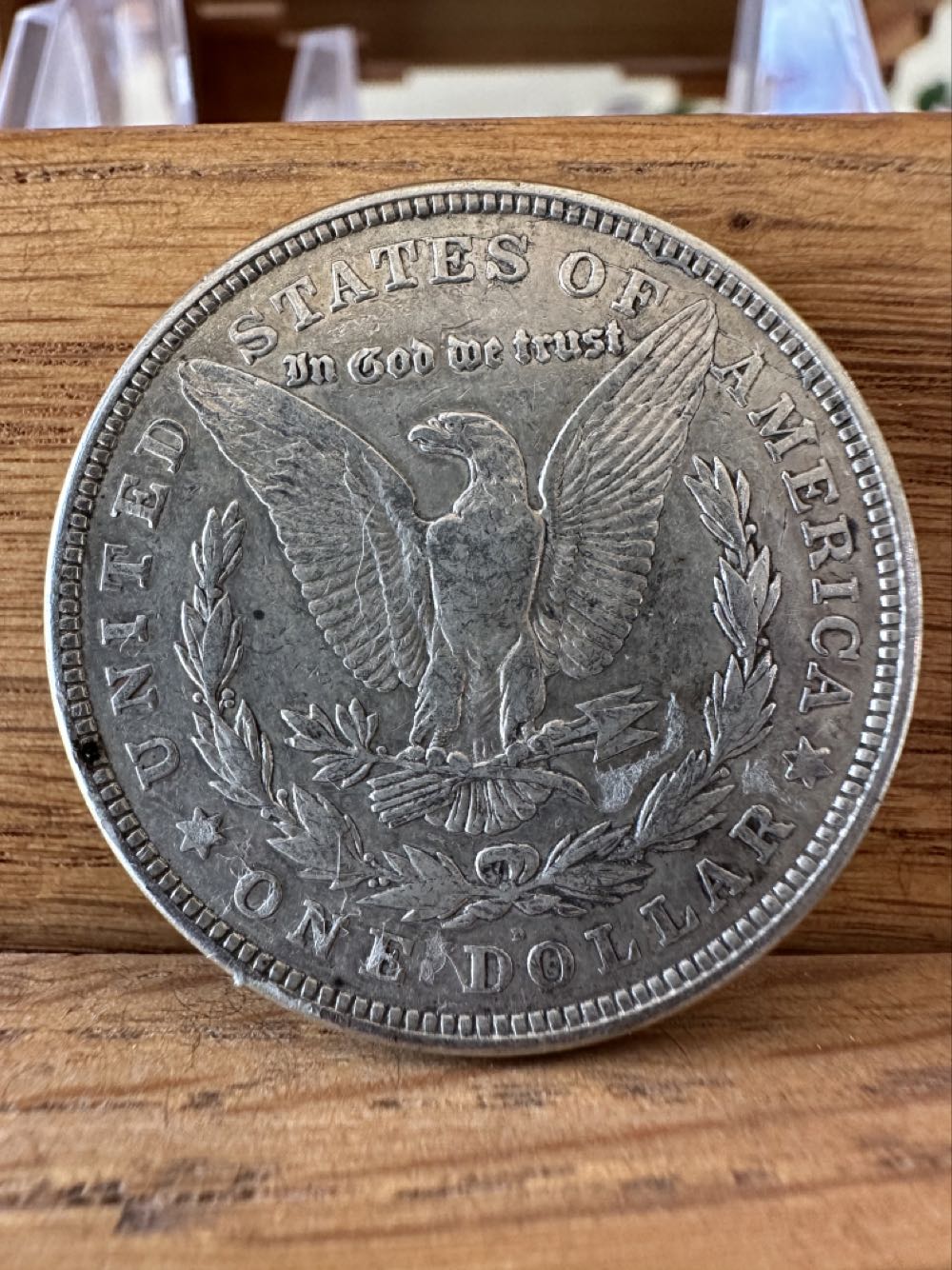 Morgan Dollar 1921D  coin collectible - Main Image 4