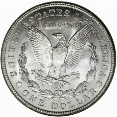 1921 S Morgan Silver Dollar  coin collectible - Main Image 2