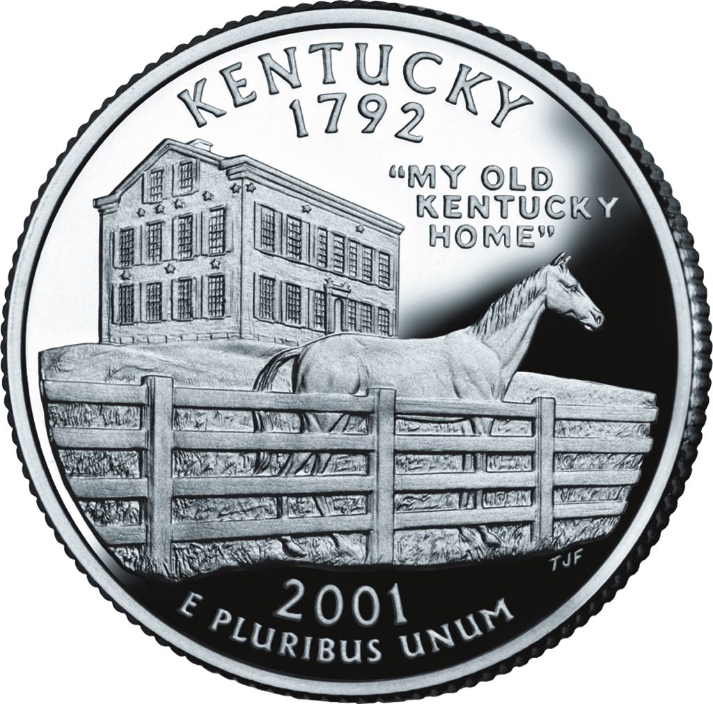 Kentucky State Quarter P  coin collectible - Main Image 2
