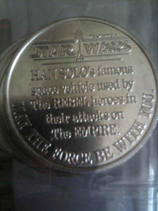 Millenium Falcon  coin collectible - Main Image 2