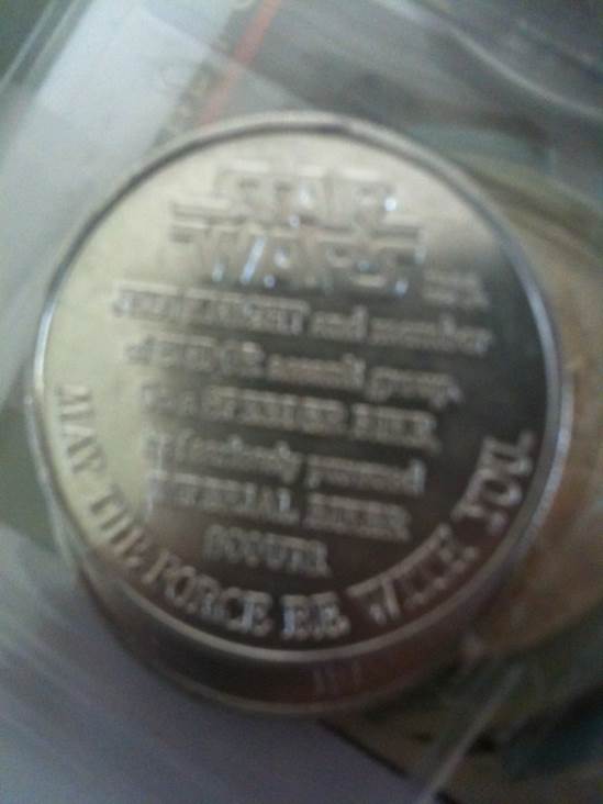 Luke Skywalker  coin collectible - Main Image 2