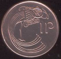 1 Irish Pence  coin collectible - Main Image 1