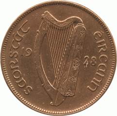 1 Irish Pence  coin collectible - Main Image 2