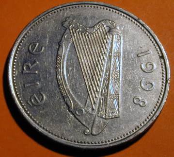 1 Irish Punt  coin collectible - Main Image 2