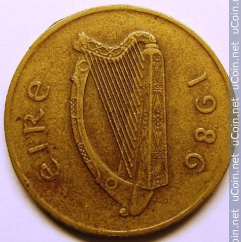 20 Irish Pence  coin collectible - Main Image 2