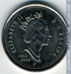 Canadian Nickel  coin collectible - Main Image 2