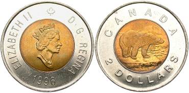 Canadian 2 Dollar  coin collectible - Main Image 2