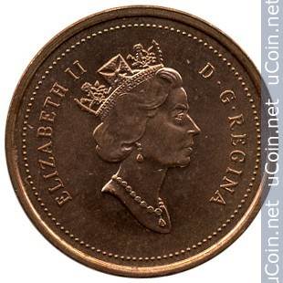 Canadian Penny  coin collectible - Main Image 2