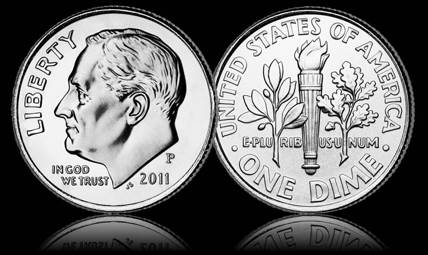 Dime 2011  coin collectible - Main Image 2