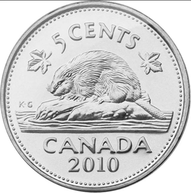 Canadian Nickel  coin collectible - Main Image 2