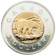 Canadian Toonie  coin collectible - Main Image 2