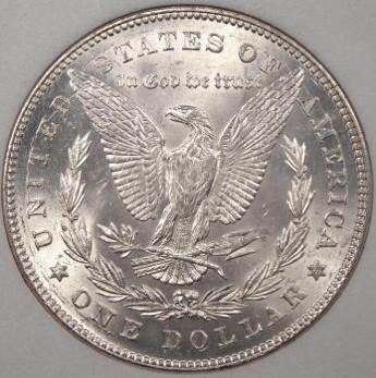 Morgan 1878-CC Morgan Silver Dollar  coin collectible - Main Image 2