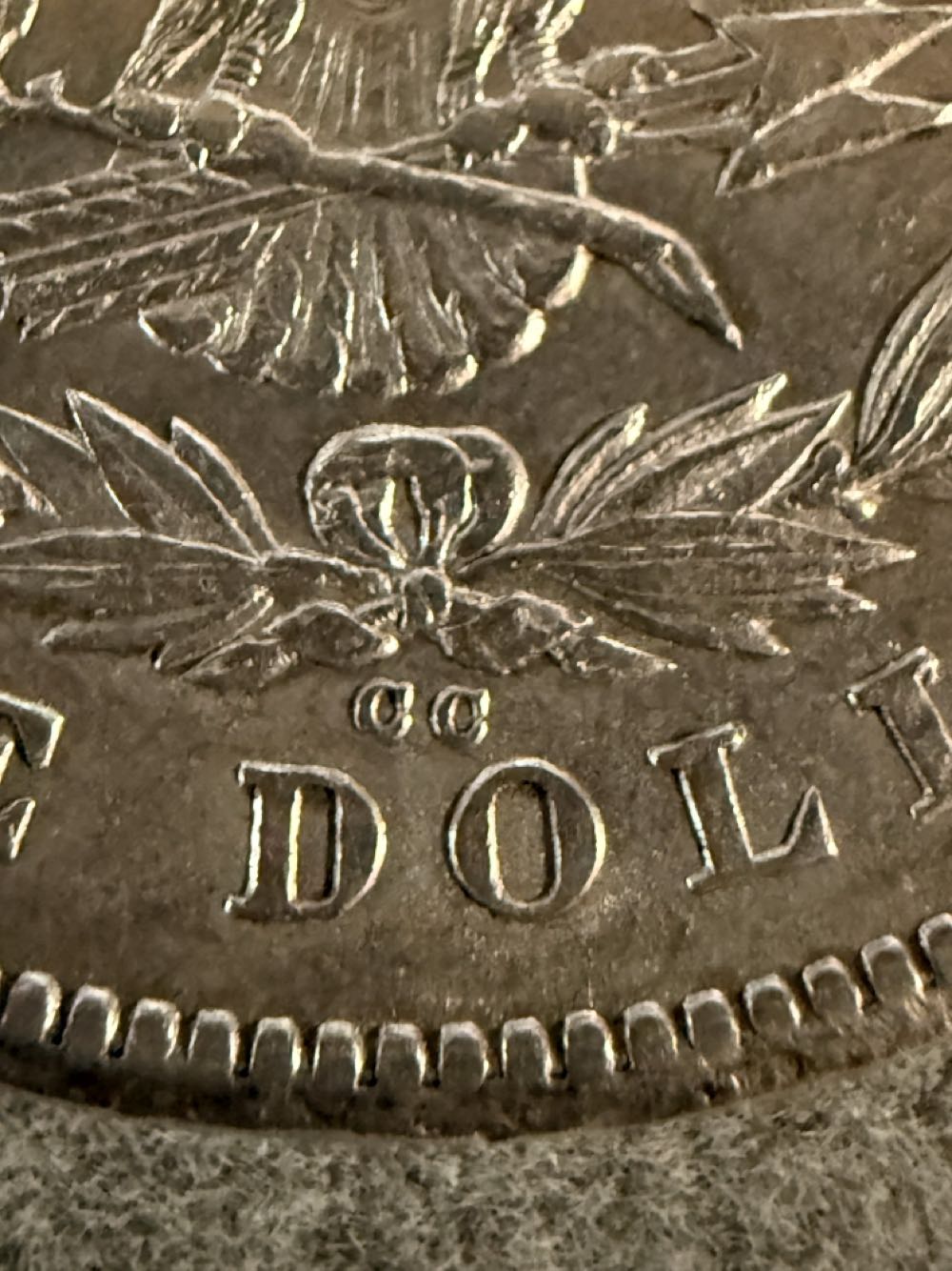 Morgan 1878-CC Morgan Silver Dollar  coin collectible - Main Image 3