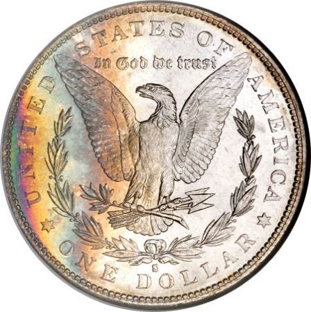 Morgan Silver Dollar 1882-S  coin collectible - Main Image 2