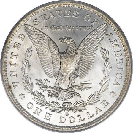 1882 O Morgan Silver Dollar  coin collectible - Main Image 2