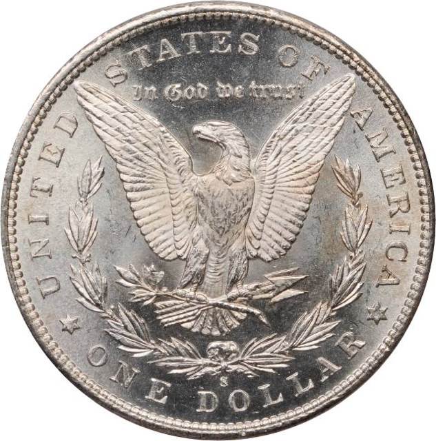 Morgan Silver Dollar 1897-S  coin collectible - Main Image 2