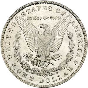 Morgan Silver Dollar 1890-O  coin collectible - Main Image 2