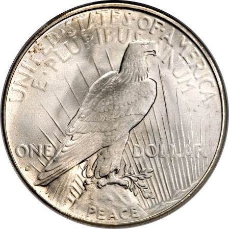 Peace Dollar 1934  coin collectible - Main Image 2