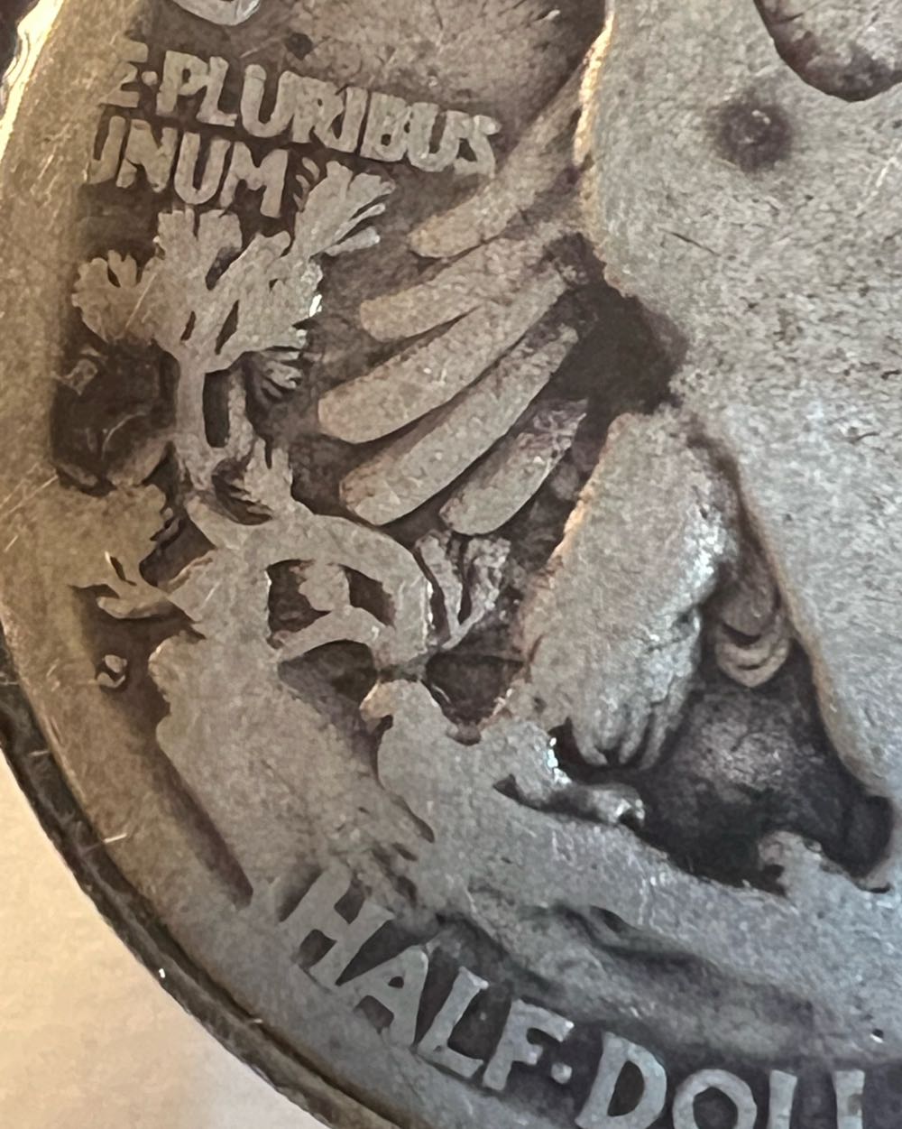 Walking Liberty Half Dollar 1920 S  coin collectible - Main Image 3