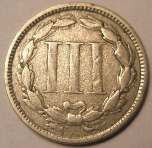 Three Cent Nickel  coin collectible - Main Image 2