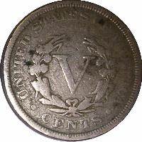 Liberty V Nickel  coin collectible - Main Image 2