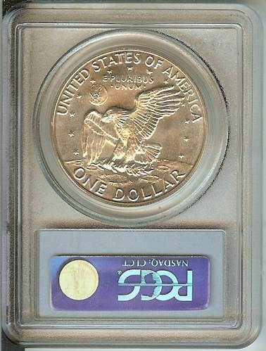 Eisenhower Dollar 1973-S  coin collectible - Main Image 2