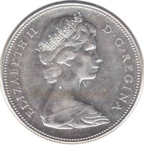 1 Silver Dollar Canadian  coin collectible - Main Image 2