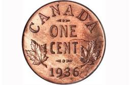 1 Cent Canada 1910 To 1936  coin collectible - Main Image 2