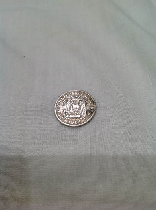 Ecuador 5 Centavos 1918  coin collectible - Main Image 2
