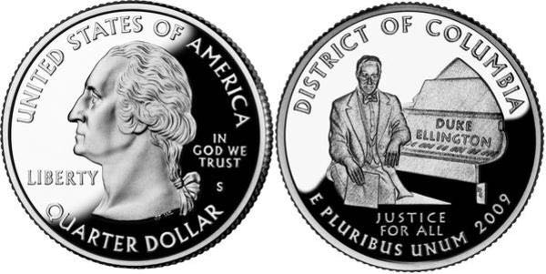 District Of Columbia Quarter  coin collectible - Main Image 2