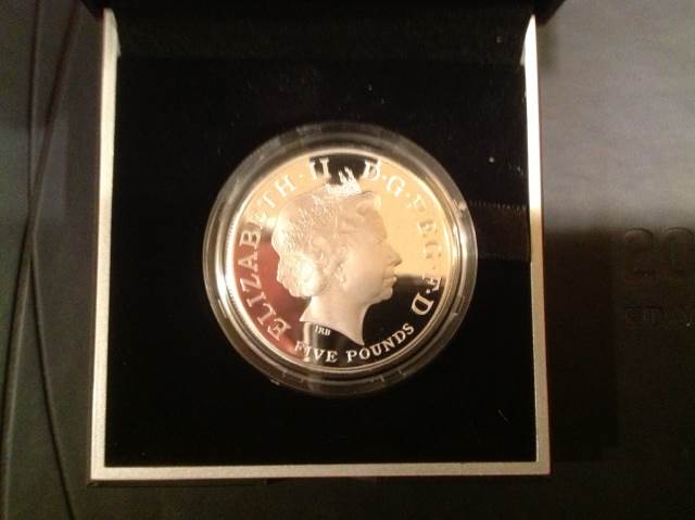 Olympic 2012 London England Countdown Commemorative Silver Coin  coin collectible - Main Image 2