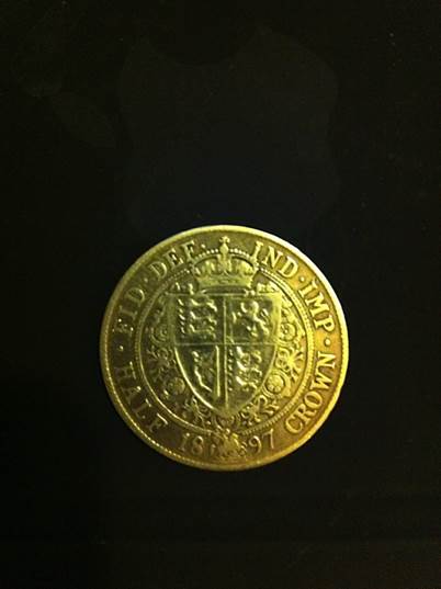 1/2 Crown 1897  coin collectible - Main Image 2