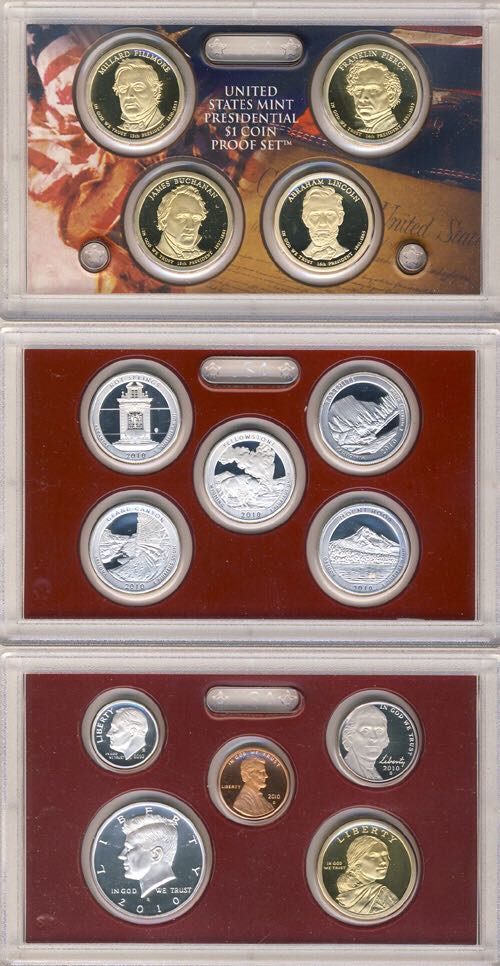 2010 Silver Proof Set  coin collectible - Main Image 2