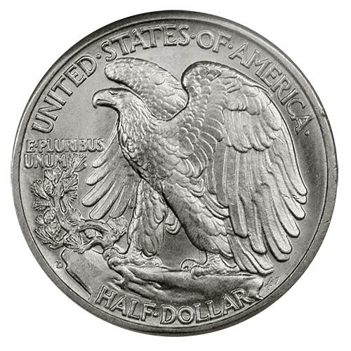 Half Dollar 1945 S Walking Liberty  coin collectible - Main Image 2