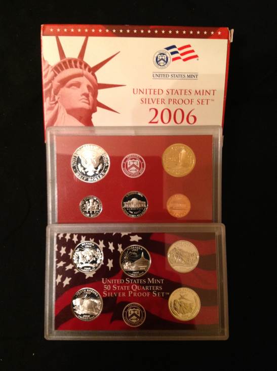 2006 US Mint Silver Proof Coin Set (S)  coin collectible - Main Image 2