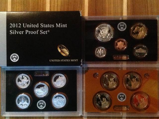2012 Silver Proof Set  coin collectible - Main Image 2