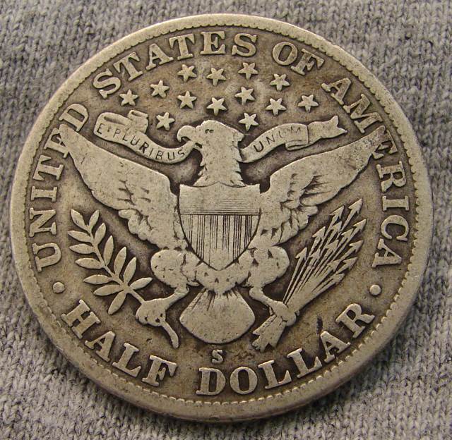 1912 Half Dollar  coin collectible - Main Image 2