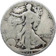 1918-S Half Dollar  coin collectible - Main Image 1