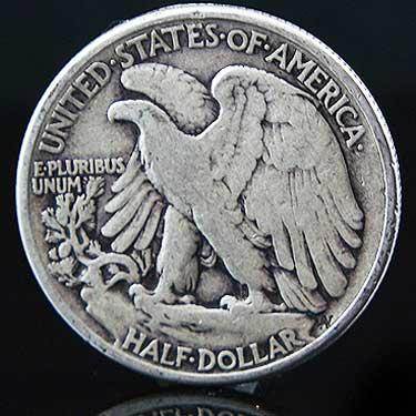 1943 Walking Liberty Half Dollar  coin collectible - Main Image 2
