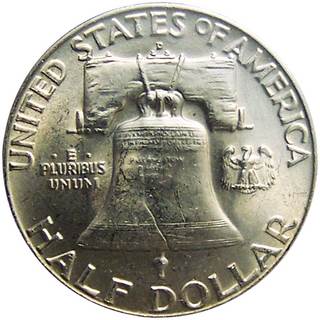 1952-D Half Dollar  coin collectible - Main Image 2