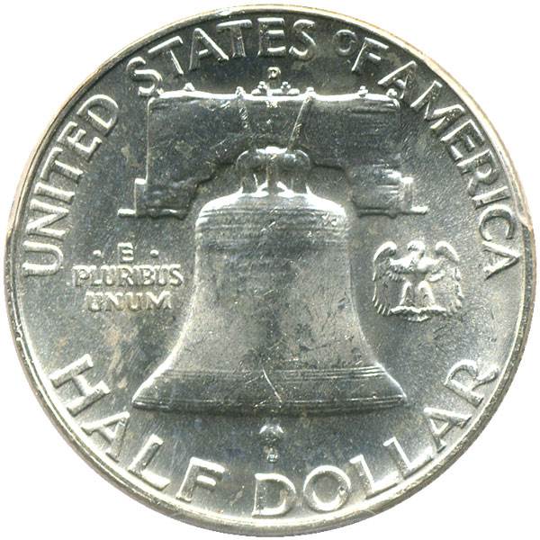 1960-D Half Dollar  coin collectible - Main Image 2