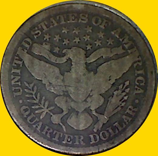 1895 Quarter  coin collectible - Main Image 2