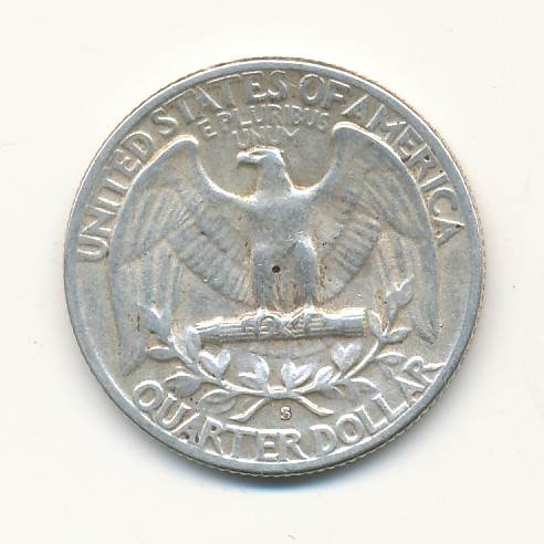 1953-S Quarter  coin collectible - Main Image 2