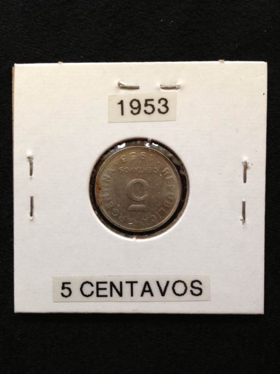 Argentina 5 Centavos  coin collectible - Main Image 2