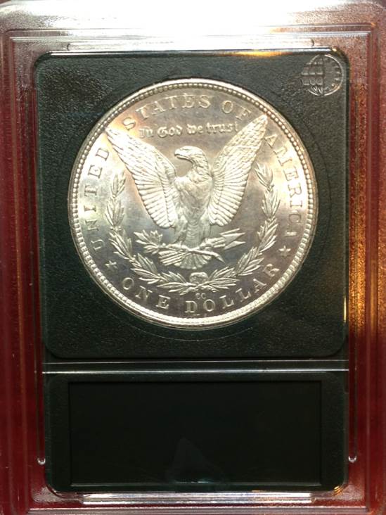 1883-CC Morgan Dollar  coin collectible - Main Image 2