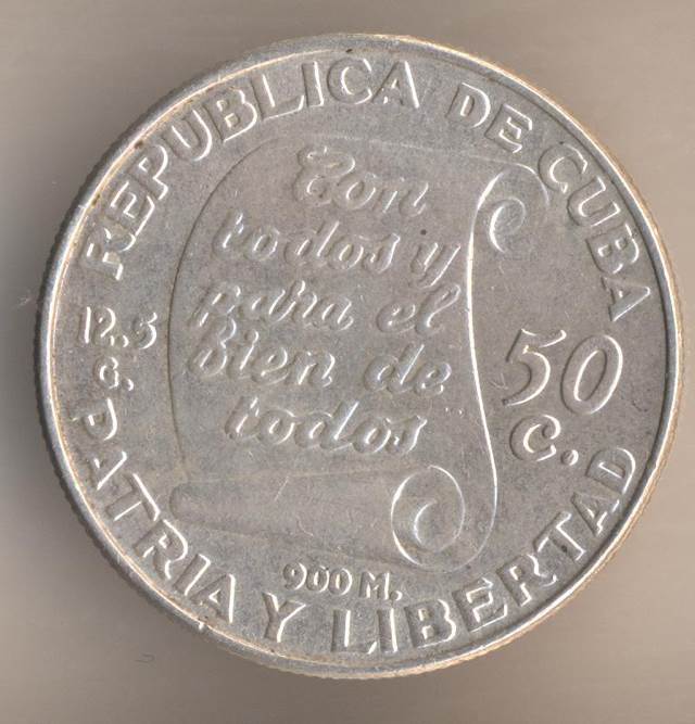50 Centavos  coin collectible - Main Image 2