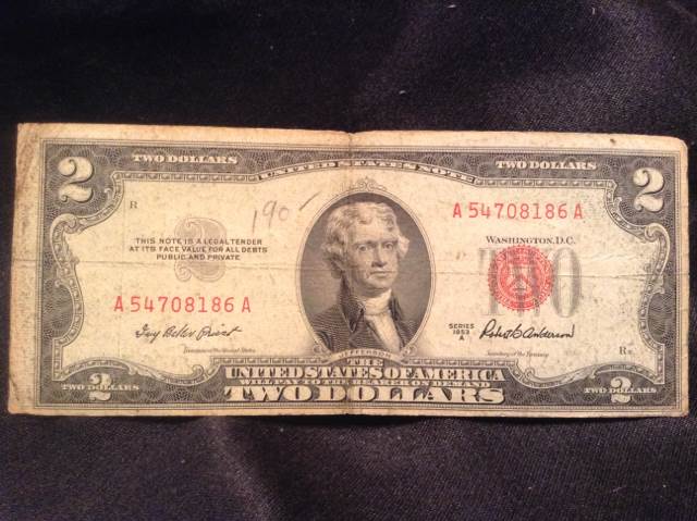 390R - BRD : 5 Mark 1955 G - Markgraf von Baden