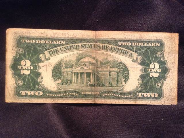 2 Doller Bill  coin collectible - Main Image 2